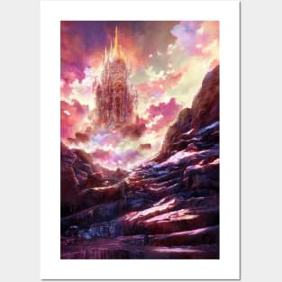 Ishgard At Dawn FFXIV Posters and Art